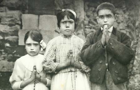 The Fatima Children Jucinta Lucia and Francisco